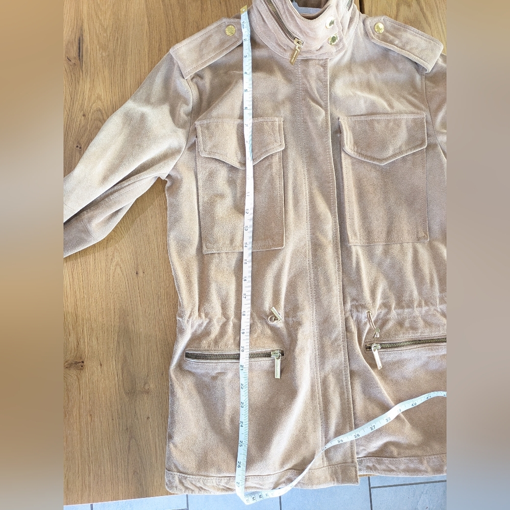 Michael Kors Suede Safari Jacket - Picture 14 of 15